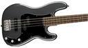 Bajo Elect. Affinity Series Precision Bass PJ Laurel Fingerboard Black Pickguard Charcoal Frost Metallic