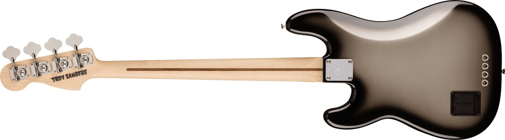 Bajo Elect. De Precision Troy Sanders Rosewood Fingerboard, Silverburst