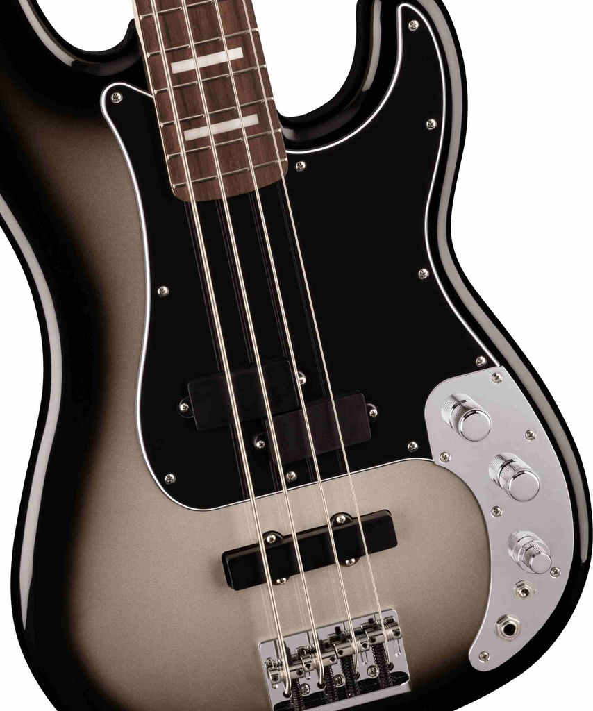Bajo Elect. De Precision Troy Sanders Rosewood Fingerboard, Silverburst