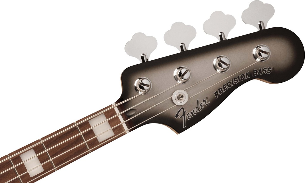 Bajo Elect. De Precision Troy Sanders Rosewood Fingerboard, Silverburst