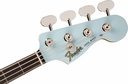 Bajo Elect. Fender Gold Foil Jazz Bass®, Ebony Fingerboard, Sonic Blue