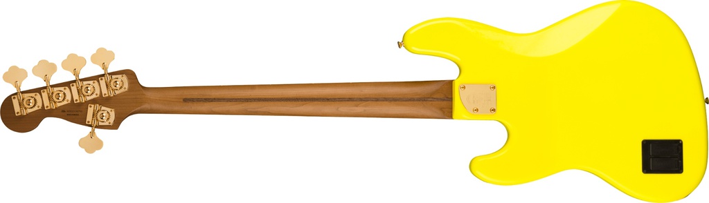 Bajo Elect. Fender MonoNeon Jazz Bass® V, Maple Fingerboard, Neon Yellow