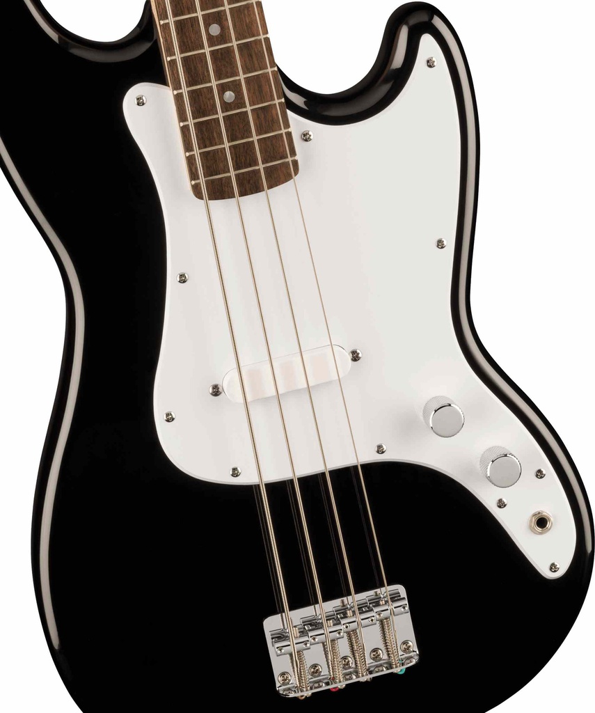 Bajo Elect. Fender Squier Sonic™ Bronco™ Laurel Fingerboard, White Pickguard, Black