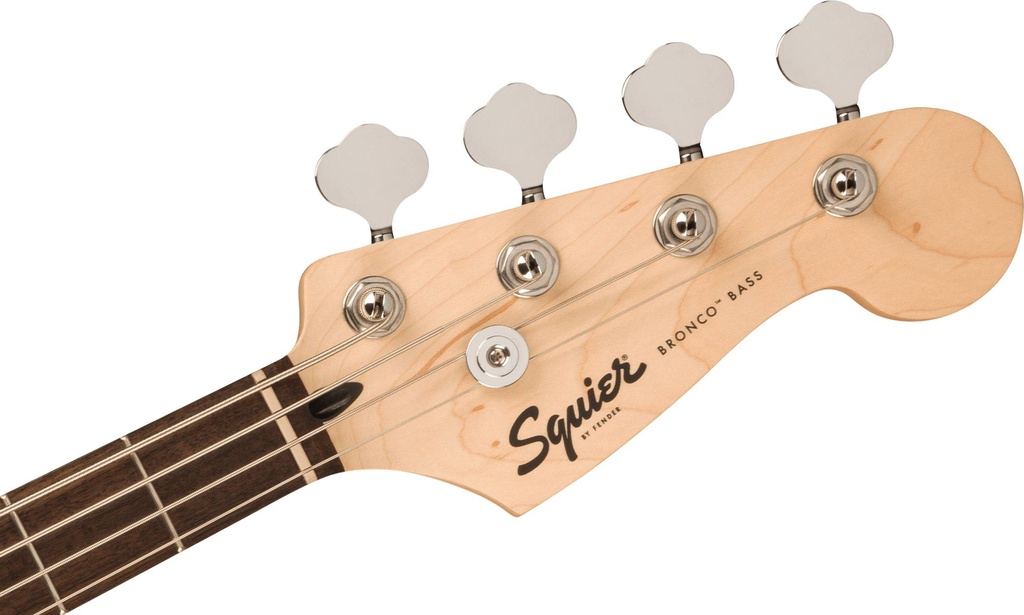 Bajo Elect. Fender Squier Sonic™ Bronco™ Laurel Fingerboard, White Pickguard, Black