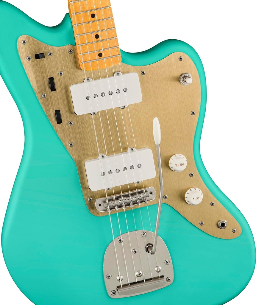 Guit. Elect. Fender 40th Anniversary Jazzmaster®, Vintage Edition, Maple Fingerboard, Gold Anodized Pickguard
