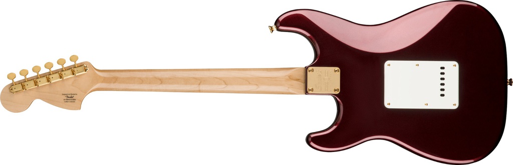 Guit. Elect. Fender 40th Anniversary Stratocaster, Gold Edition Ruby Red