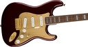 Guit. Elect. Fender 40th Anniversary Stratocaster, Gold Edition Ruby Red