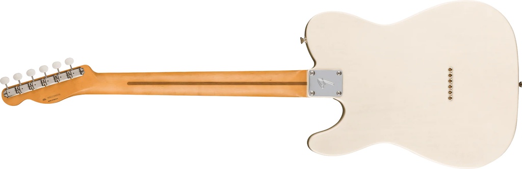 Guit. Elect. Fender Gold Foil Telecaster®, Ebony Fingerboard, White Blonde