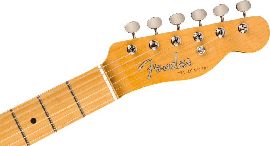 Guit. Elect. Fender JV Modified '50s Telecaster®, Maple Fingerboard, White Blonde