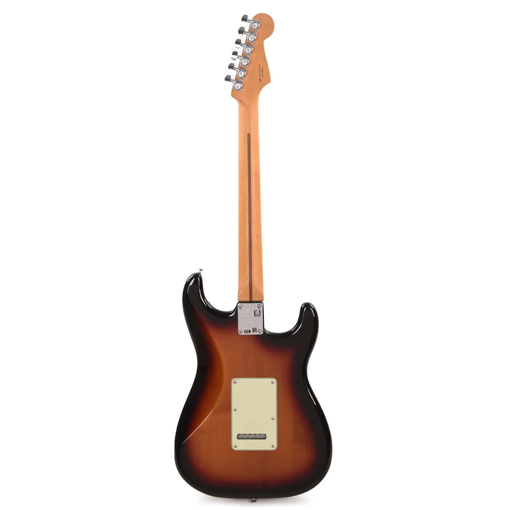 Guit. Elect. Fender Player Plus Stratocaster®, Left-Hand, Maple Fingerboard, 3-Color Sunburst
