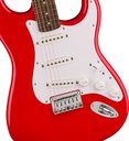 Guit. Elect. Fender Squier Sonic Stratocaster HT, Diapasón De Laurel, Golpeador Blanco, Rojo Torino
