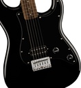 Guit. Elect. Fender Squier Sonic™ Stratocaster® HT H, Laurel Fingerboard, Black Pickguard, Black