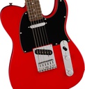 Guit. Elect. Fender Squier Sonic™ Telecaster®Laurel Fingerboard, Black Pickguard, Torino Red