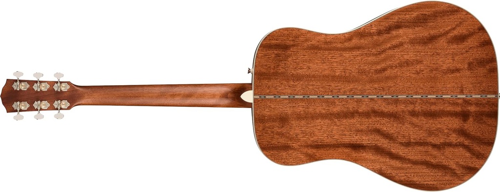 Guit. Fender PD-220E Dreadnought, Diapasón De Ovangkol, Natural