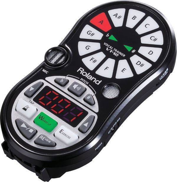 Afinador Vocal Profesional Roland, Color Negro