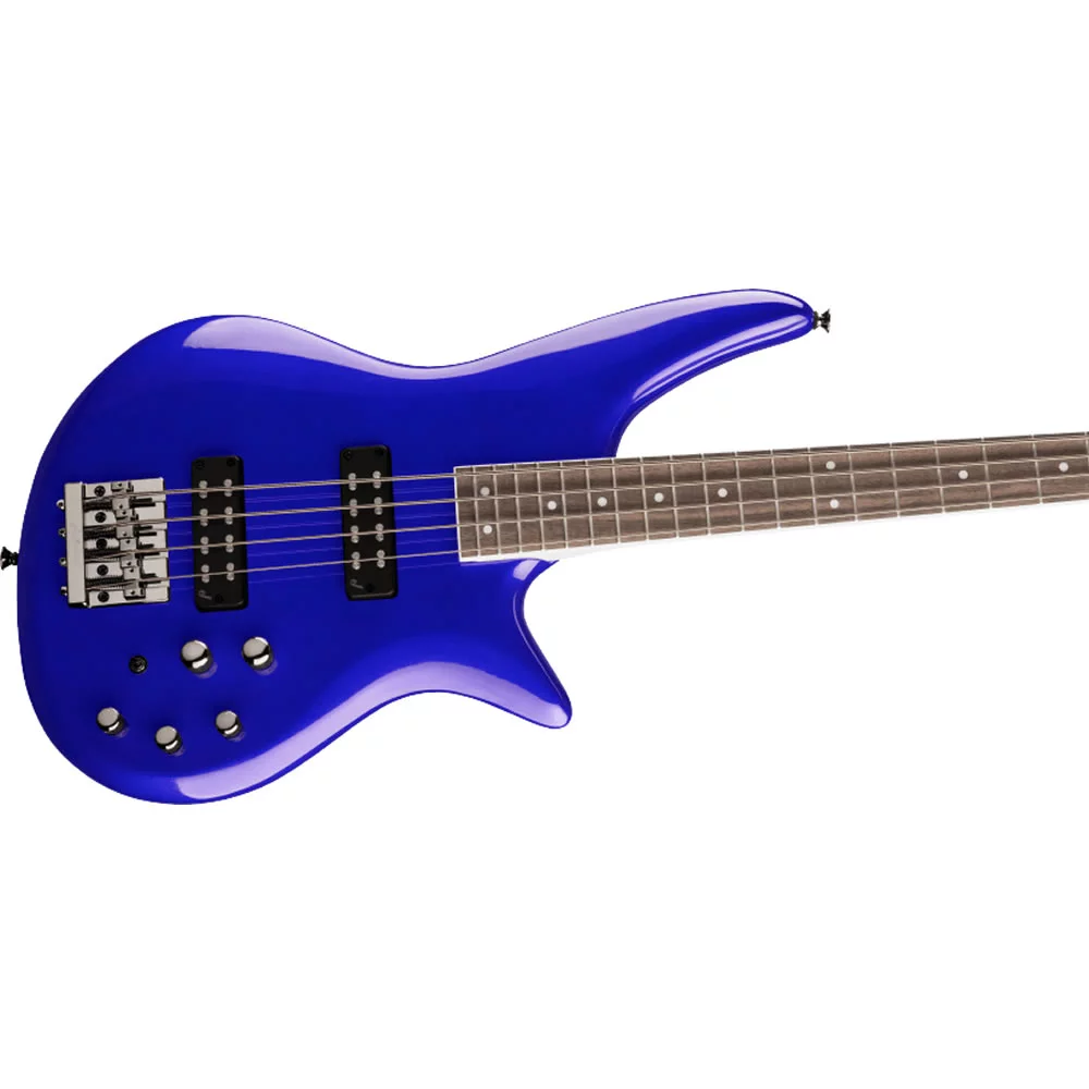 Bajo Jackson JS Series Spectra Bass JS3, Laurel Fingerboard, Indigo Blue