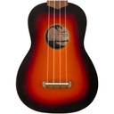 Ukulele Fender Soprano Venice Walnut Fingerboard 2 Color Sunburst