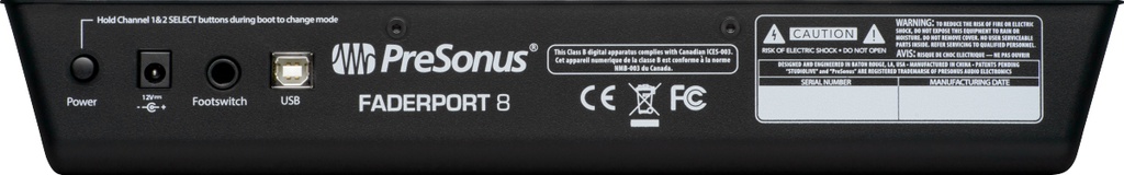 Interfase Presonus Audiobox  PreSonus® FaderPort® 8 Production Controller, Black