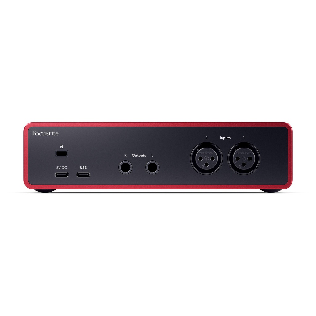 Paquete Interfase Focusrite Scarlett 2i2 4th