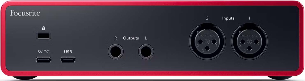 Paquete Interfase Focusrite Scarlett Studio 2i2 4th
