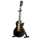 Guitarra miniatura a escala AXE HEAVEN® Les Paul Custom Ebony