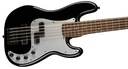 Bajo Electrico Active Bass PH V Golpeador Anodizado Plateado Negro