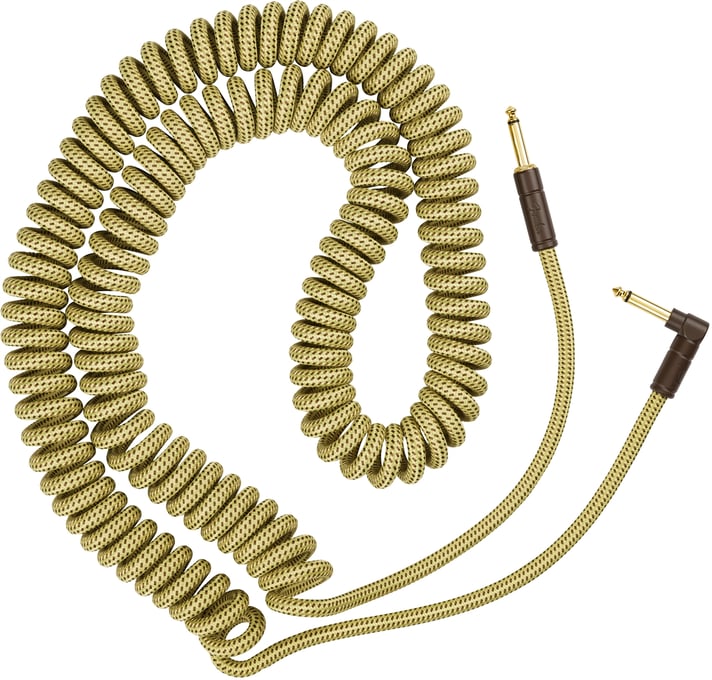 Cable Para Instrumento Fender 30ft Deluxe Coiled Tweed