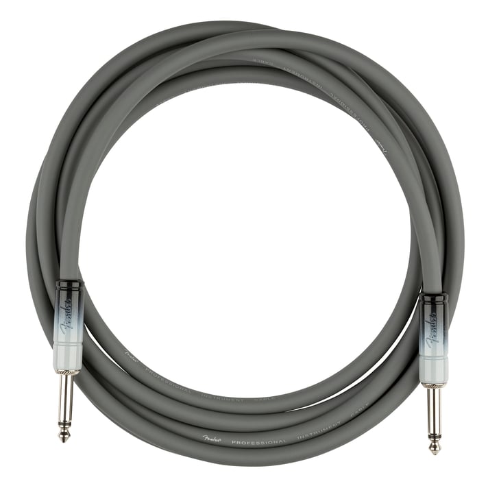 Cable Para Instrumento Fender Ombré 10ft Plata