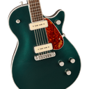 Guitarra Electrica G5210-P90 Corte Unico Con Envolvente Diapason Laurel Verde Cadillac