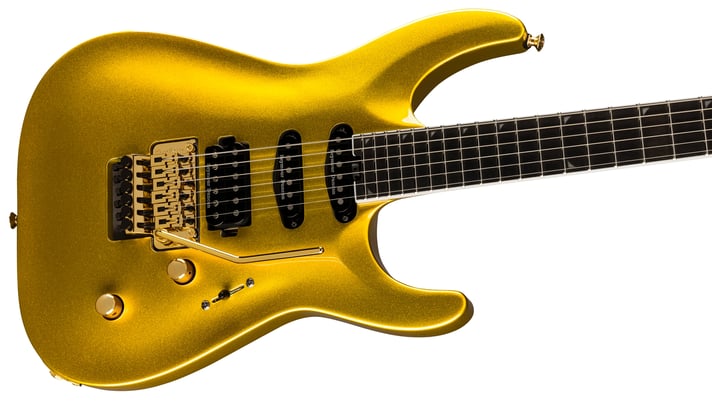 Guitarra Electrica Jackson Pro Plus SRS Soloist Sla3 Gld Bullion