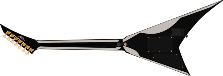 Guitarra Electrica Pro Series Signature Mark Heylmun Rhoads RR24-7 Diapasón De Ébano, Lux