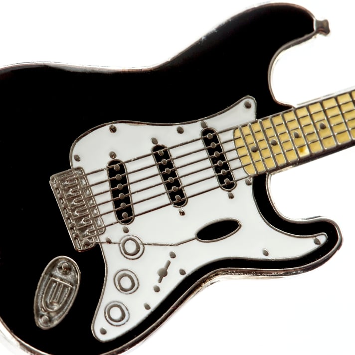 Llavero Fender Stratocaster Negro