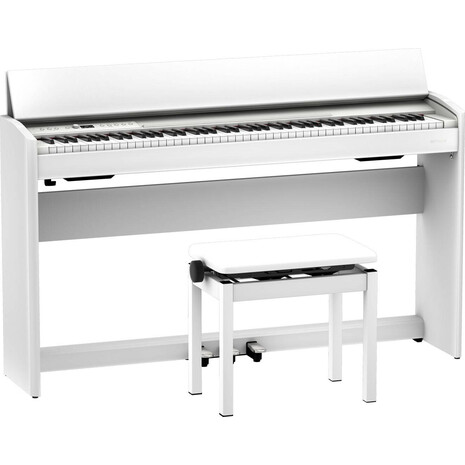 Piano Digital Roland F701 Blanco Elegante