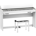 Piano Digital Roland F701 Blanco Elegante