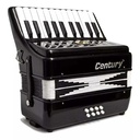 Acordeon Teclas Junior Negro C22K8BSN Century