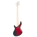 Bajo Electrico Aria Pro II IGB Standard 5 Cdas Rojo-- IGB-STD/5 MRS