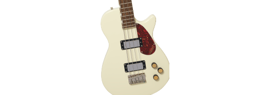 Bajo Eléctrico Club Bass De Un Solo Corte Diapasón De Laurel Blanco Streamliner