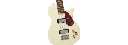 Bajo Eléctrico Club Bass De Un Solo Corte Diapasón De Laurel Blanco Streamliner