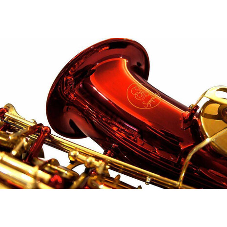 Sax Alto Symphonic Negro C/Dorado Tone Eb Key High F# AS-07