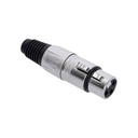 Conector  XLR Hembra 3 Polos