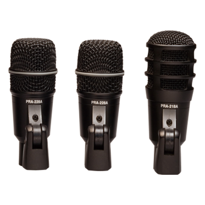 Set De 3 Microfonos P/Bateria Superlux  DRK-A3