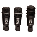 Set De 3 Microfonos P/Bateria Superlux  DRK-A3