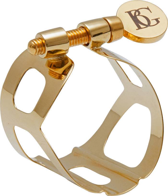 Abrazadera Para Sax Alto L11 Mod. Gold Plated Bg France
