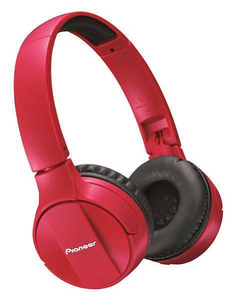 Audifonos inalambricos Pioneer SE-MJ553BT-R Rojos