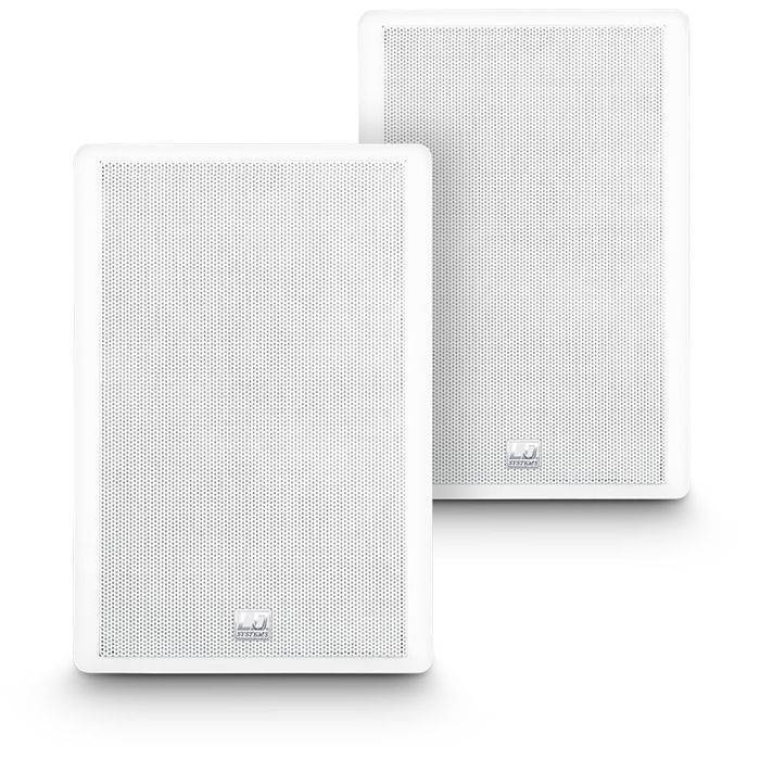 CWMSS52B/W PAR DE BOCINAS MONTAJE EN PARED 5.25" TIPO TABLETA LD SYSTEMS