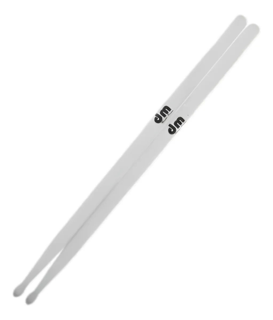 Baqueta 5B Maple Blanca Nylon  Diam.595" DM