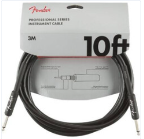 Cable Para Instrumento Fender 10ft Negro