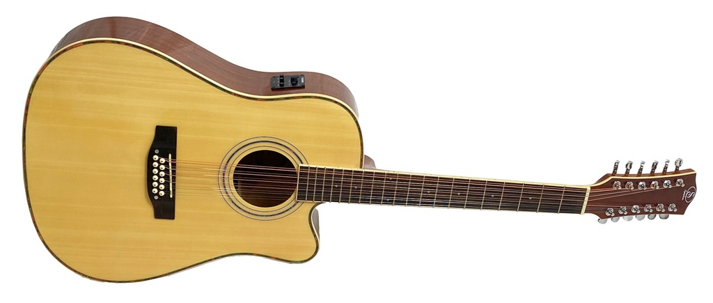 Guitarra Docerola Symphonic Electroacústica Color Natural