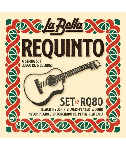 Juego De Cuerdas Para Guitarra Requinto La Bella-- RQ80