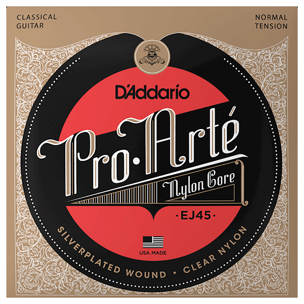 Juego De Cuerdas Daddario Para Guitarra Acústica Nylon -- EJ-45